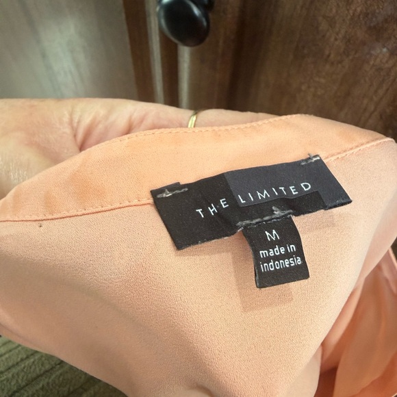 The Limited Peach Button-Up Blouse - Picture 8 of 10